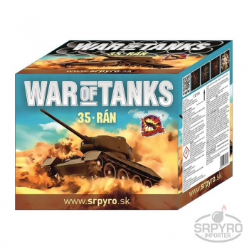 CLE4055 - WAR OF TANKS 36mm 35s