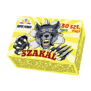 P50-0801 -Petardy SZAKAL 50 sztuk