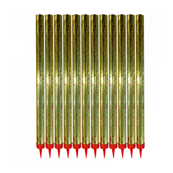 TXF537 - FONTANNA TORTOWA 25CM 12SZT. ZŁOTA GWIAZDKI