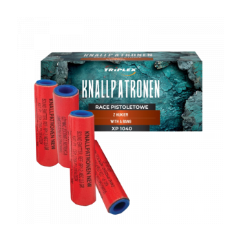 XP1040 - KNALLPATRONEN RACE PISTOLETOWE Z HUKIEM 50SZT.